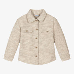 مايورال-قميص لون بيج وعاجي للبنات | Childrensalon Outlet