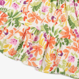 Mayoral-Платье Кремовое Сад Птиц для девочек | Childrensalon Outlet