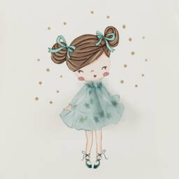 Mayoral-Girls Ivory Cotton Ballet Tee | Childrensalon Outlet