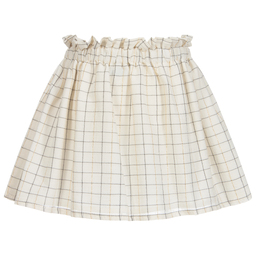 Mayoral-Кремовая хлопковая юбка для девочек | Childrensalon Outlet