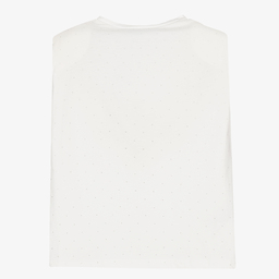 مايورال-تيشيرت قطن جيرسي لون عاجي للبنات | Childrensalon Outlet