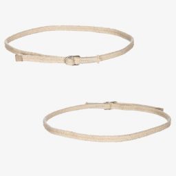 Mayoral-Кремовые джинсовые шорты для девочек | Childrensalon Outlet