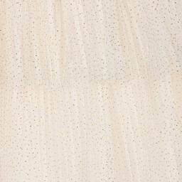 Mayoral-Girls Ivory & Gold Tulle Tutu Skirt | Childrensalon Outlet