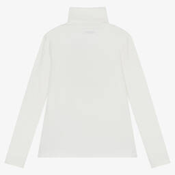 Mayoral-Кремовая трикотажная водолазка | Childrensalon Outlet