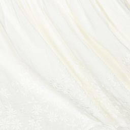 Mayoral-Girls Ivory Linen Dress | Childrensalon Outlet