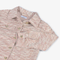 مايورال-قميص لون زهري وعاجي للبنات | Childrensalon Outlet