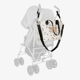 Mayoral-Girls Ivory Polka Dot Nappy Bag | Childrensalon Outlet