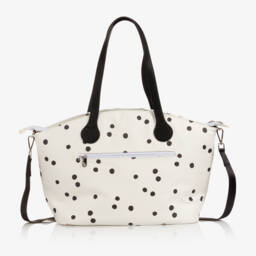 Mayoral-Girls Ivory Polka Dot Nappy Bag | Childrensalon Outlet