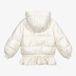 Mayoral-Кремовый пуховик для девочек | Childrensalon Outlet