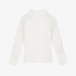 Mayoral-توب بياقة لون عاجي للبنات | Childrensalon Outlet