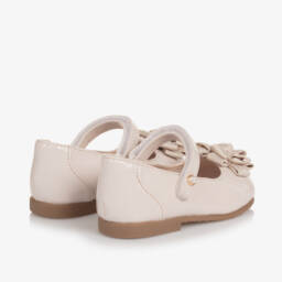مايورال-حذاء جلد صناعي لامع لون عاجي للبنات | Childrensalon Outlet