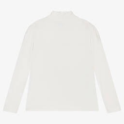 مايورال-توب فيسكوز جيرسي لون عاجي للبنات | Childrensalon Outlet