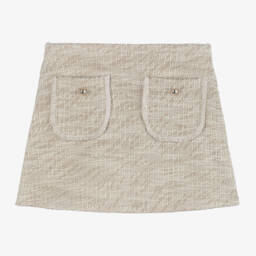 Mayoral-Бежево-кремовые скорты для девочек | Childrensalon Outlet