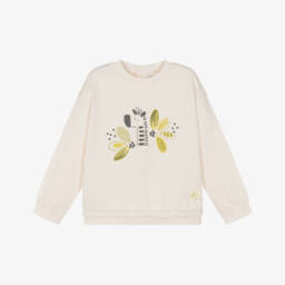 Mayoral-بلوزة بنات عاجية بنقشة الحمار الوحشي | Childrensalon Outlet