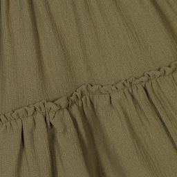 Mayoral-Юбка цвета хаки для девочек | Childrensalon Outlet