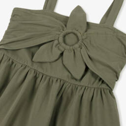 Mayoral-فستان صيفي كاكي للبنات | Childrensalon Outlet