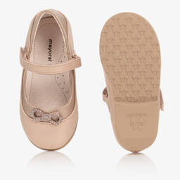 Mayoral-Балетки цвета розовый металлик | Childrensalon Outlet