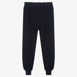 Mayoral-Girls Navy Blue Joggers | Childrensalon Outlet