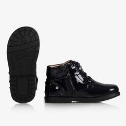 Mayoral-Синие лакированные ботинки | Childrensalon Outlet