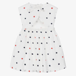 Mayoral-Очарование в горошек кремовое для девочек | Childrensalon Outlet