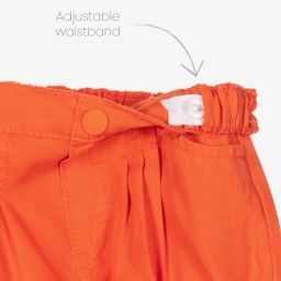 مايورال-شورت ليوسيل مستدام لون برتقالي للبنات | Childrensalon Outlet