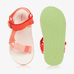 Mayoral-Girls Orange Sandals | Childrensalon Outlet