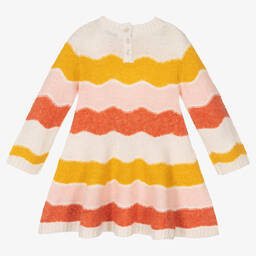 Mayoral-Girls Orange & Yellow Dress | Childrensalon Outlet