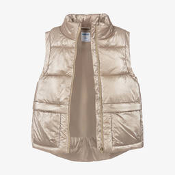 مايورال-جيليه مبطن لون ذهبي فاتح للبنات | Childrensalon Outlet