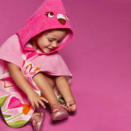 Mayoral-Girls Pale Pink Flower Jelly Shoes | Childrensalon Outlet