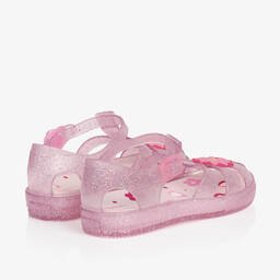 Mayoral-Girls Pale Pink Flower Jelly Shoes | Childrensalon Outlet
