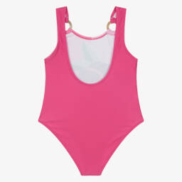 Mayoral-مايوه وردي للبنات بطبعة ببغاء | Childrensalon Outlet