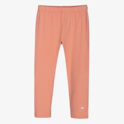 مايورال-ليغنغز قطن جيرسي مستدام لون زهري مرجاني للبنات | Childrensalon Outlet