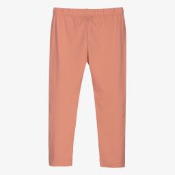 مايورال-ليغنغز قطن جيرسي مستدام لون زهري مرجاني للبنات | Childrensalon Outlet