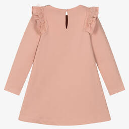 Mayoral-Girls Pink Checked Dress | Childrensalon Outlet