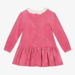 Mayoral-Girls Pink Corduroy Dress | Childrensalon Outlet