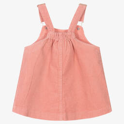 مايورال-فستان أطفال بناتي قطن كوردروي لون زهري | Childrensalon Outlet