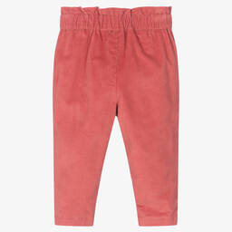 Mayoral-Girls Pink Corduroy Trousers | Childrensalon Outlet