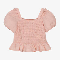 مايورال-بلوز مزيج قطن لون زهري للبنات | Childrensalon Outlet