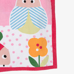 Mayoral Newborn-Girls Pink Cotton Ladybird Poncho Towel | Childrensalon Outlet