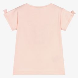 مايورال-تيشيرت قطن لون زهري للبنات | Childrensalon Outlet