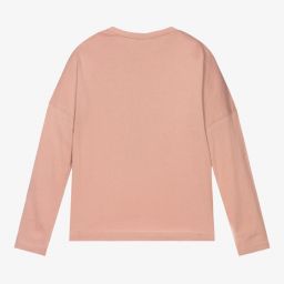 Mayoral-Girls Pink Cotton Top | Childrensalon Outlet