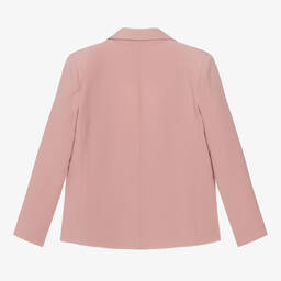 Mayoral-Girls Pink Crêpe Blazer | Childrensalon Outlet