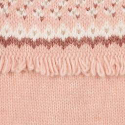 Mayoral-فستان مزيج أكريليك محبوك لون زهري | Childrensalon Outlet