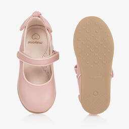 Mayoral-Girls Pink Faux Leather Bow Shoes | Childrensalon Outlet