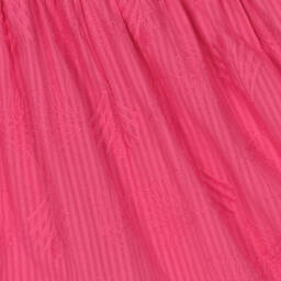 Mayoral-Girls Pink Floral Embroidered Dress | Childrensalon Outlet