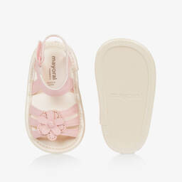 Mayoral Для новорожденных-Розовые цветочные пинетки для девочек | Childrensalon Outlet
