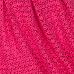 Mayoral-Girls Pink Guipure Lace Dress | Childrensalon Outlet