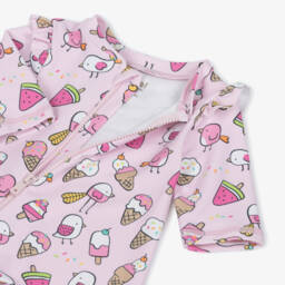 Mayoral Для новорожденных-Купальник розовый с мороженым для девочек | Childrensalon Outlet