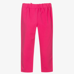 Mayoral-Girls Pink Jersey Trousers | Childrensalon Outlet