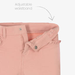 مايورال-بنطلون قطن جيرسي لون زهري للبنات | Childrensalon Outlet